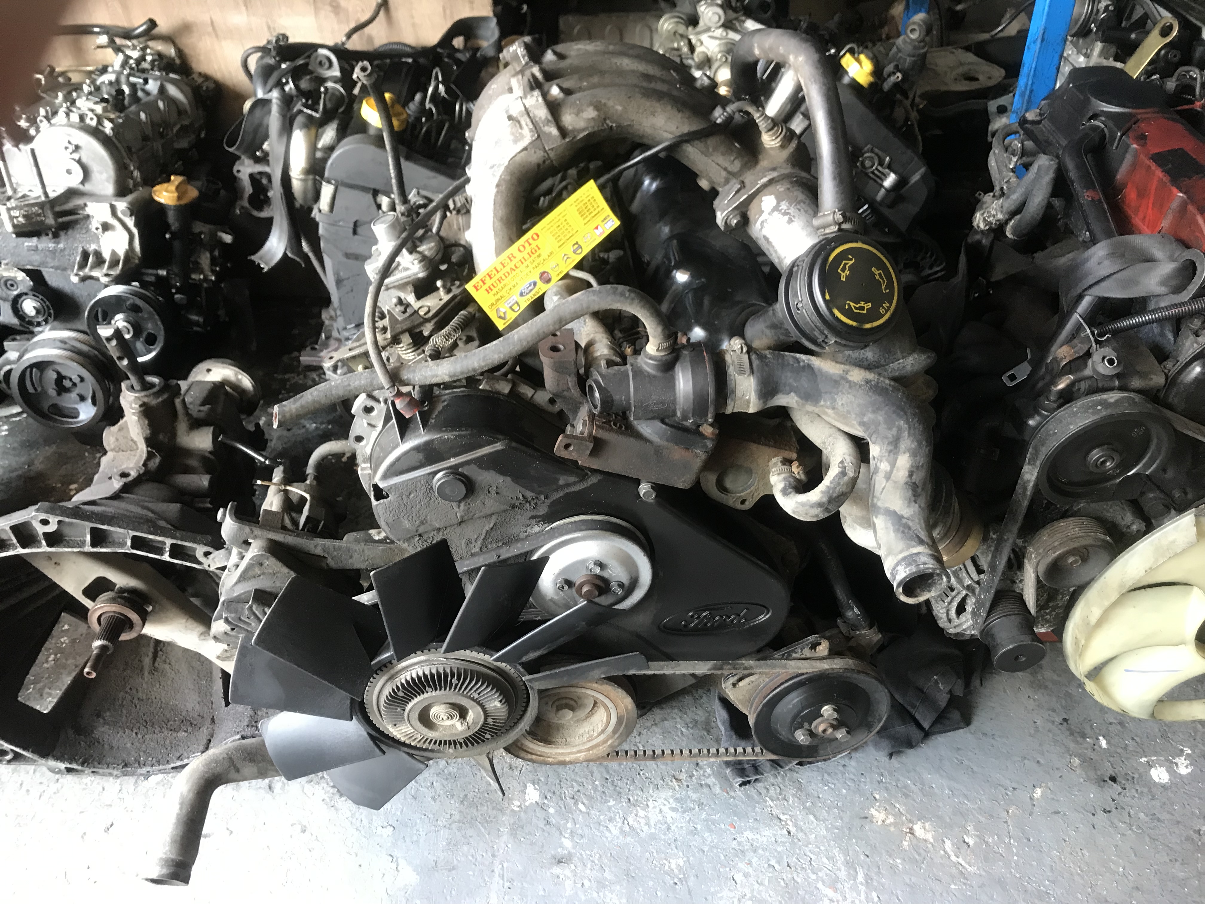 FORD TRANSİT MOTOR FORD ÇIKMA PARÇA TURBOLU TURBOSUZ